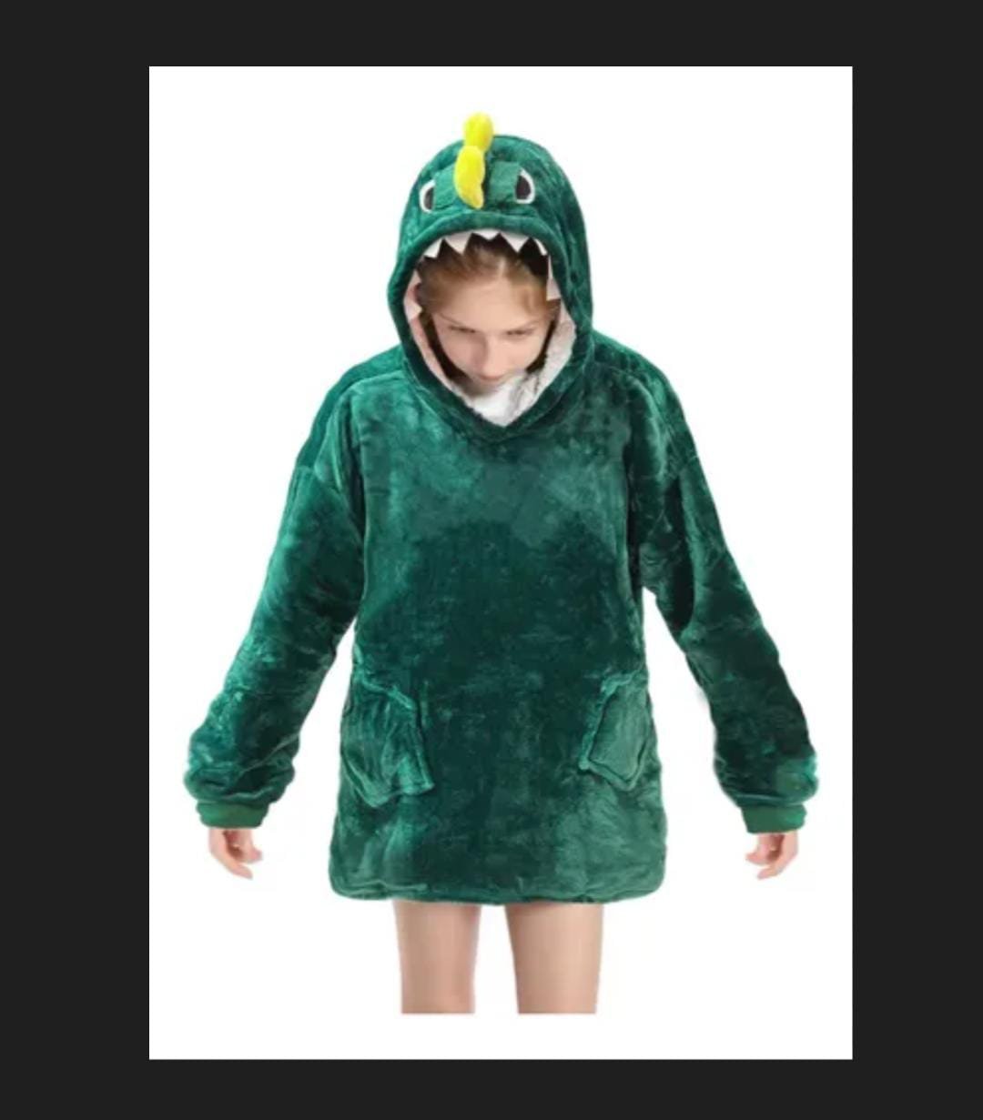 MAXI BUZO ESTAMPADO TALLE S