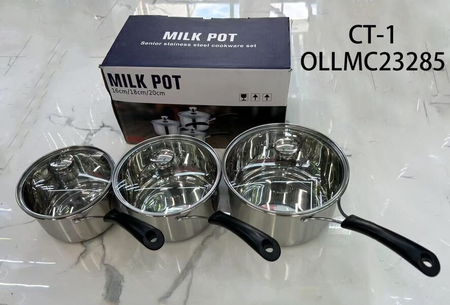 SET DE OLLA PANCI SUSU*3 16/18/20CM CT-1