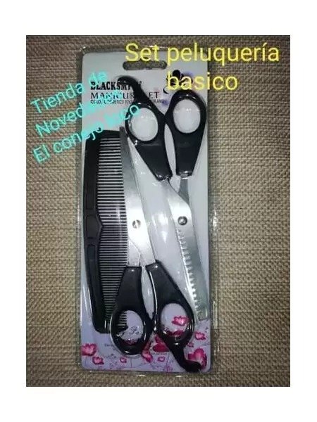 SET PELUQUERIA 3PCS BLISTER 0565NE