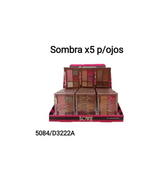 SOMBRA*5 P/OJOS 5084/D3222A