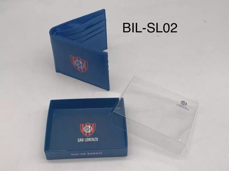 BILLETERA HOMBRE SAN LORENZO BIL-SL02