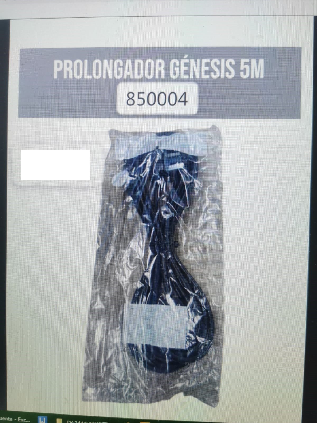 PROLONGADOR MCG/GENESIS 5 MTS 850004/ZR313