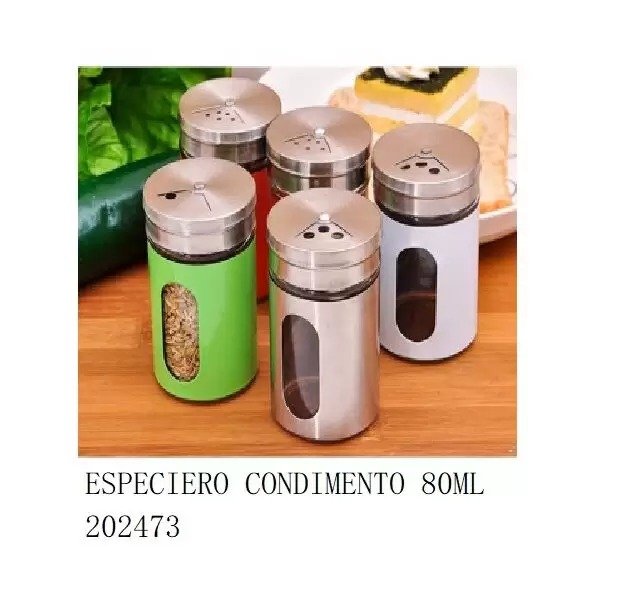 ESPECIERO CONDIMENTO VIDRIO 80ML 202473-288