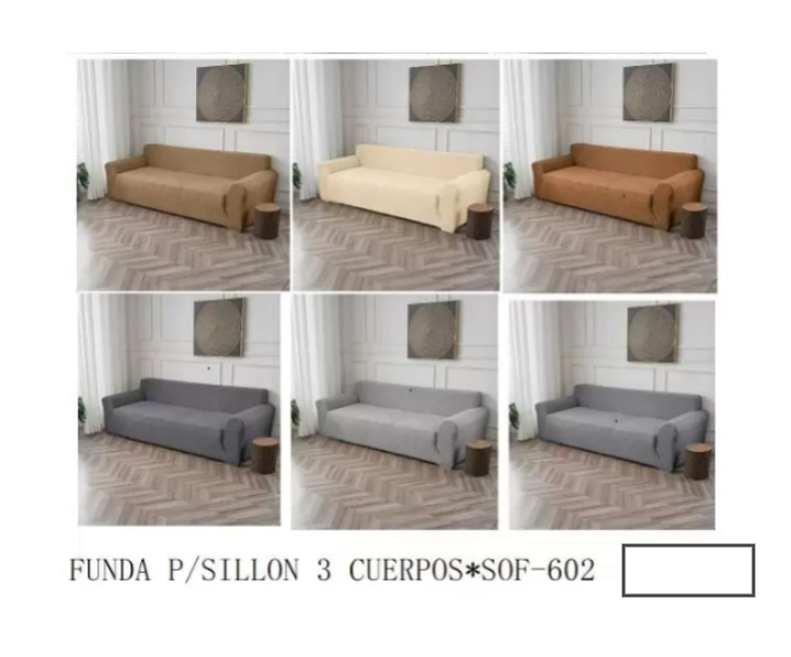FUNDA P/SILLON 3 CUERPOS SOF-602T