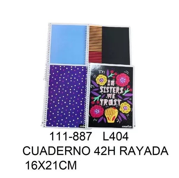 CUAD MARATON 42H RAYADO 111-887