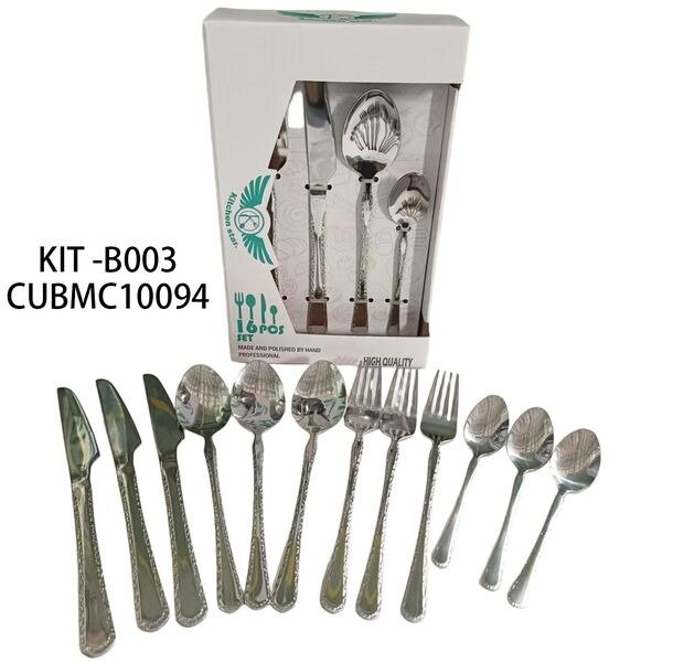 SET DE CUBIERTO PLATE KIT-B003-20 CUBMC10094