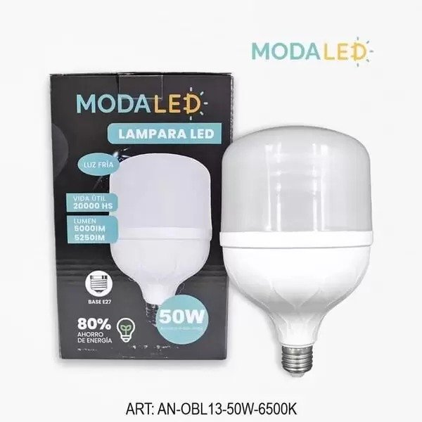 LAMPARA LED HI POWER 30W AN-OBL13-B-30W-6500K-50