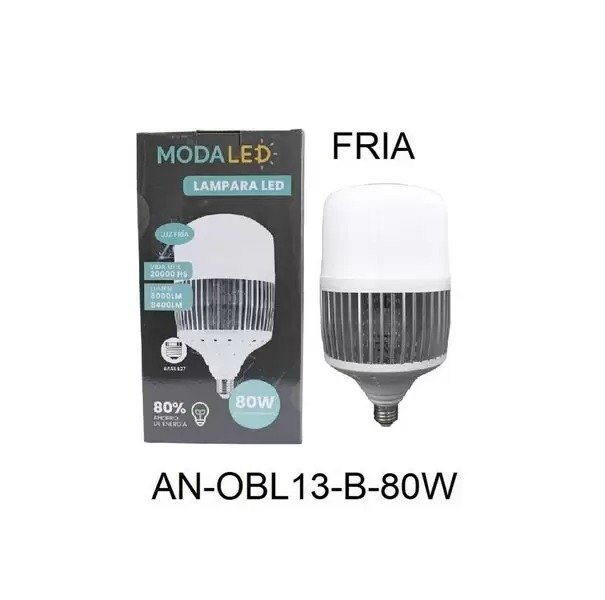 LAMPARA LED HI POWER 50W AN-OBL13-B-50W-6500K-30