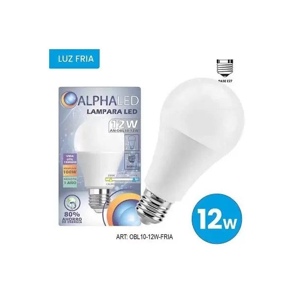 LAMPARA LED HI POWER 80W AN-OBL13-B-80W-6500K-20