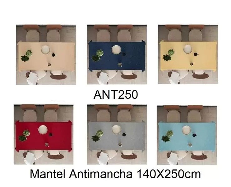 MANTEL ANTIM.C/BRILLO ESTAM.ANT250X
