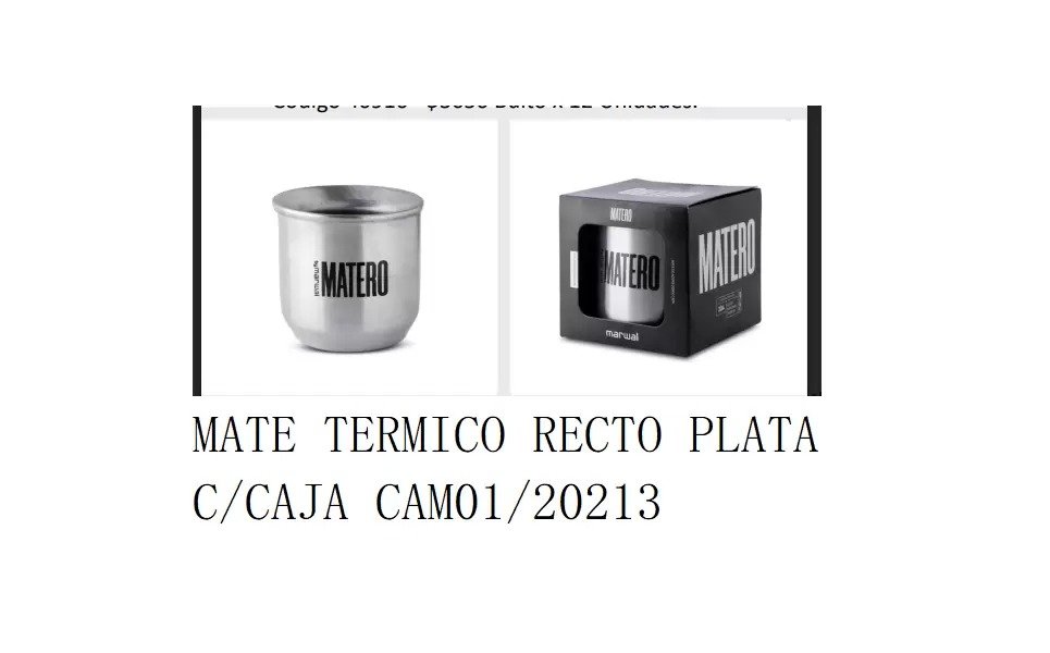 MATE TERMICO RECTO PLATA CAM01/20213