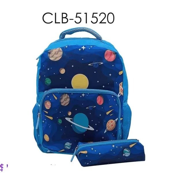 MOCHILA CON CARTUCHERA CLB-51520-100
