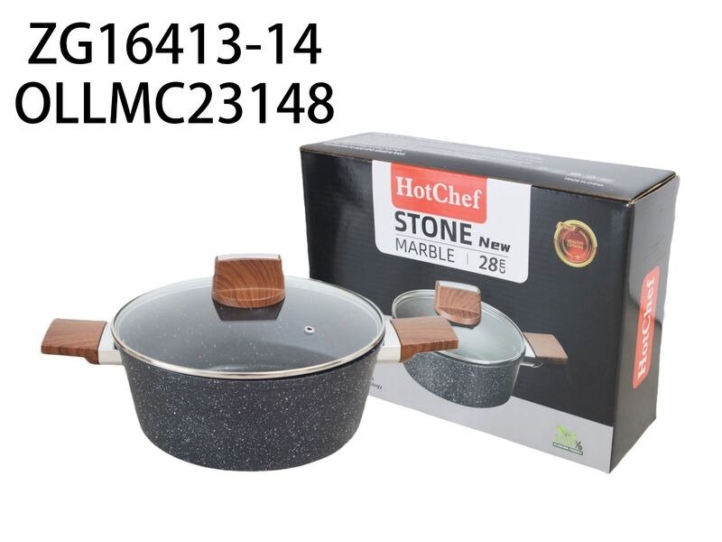 OLLA DE MARMOL 28CM ZG16413-14